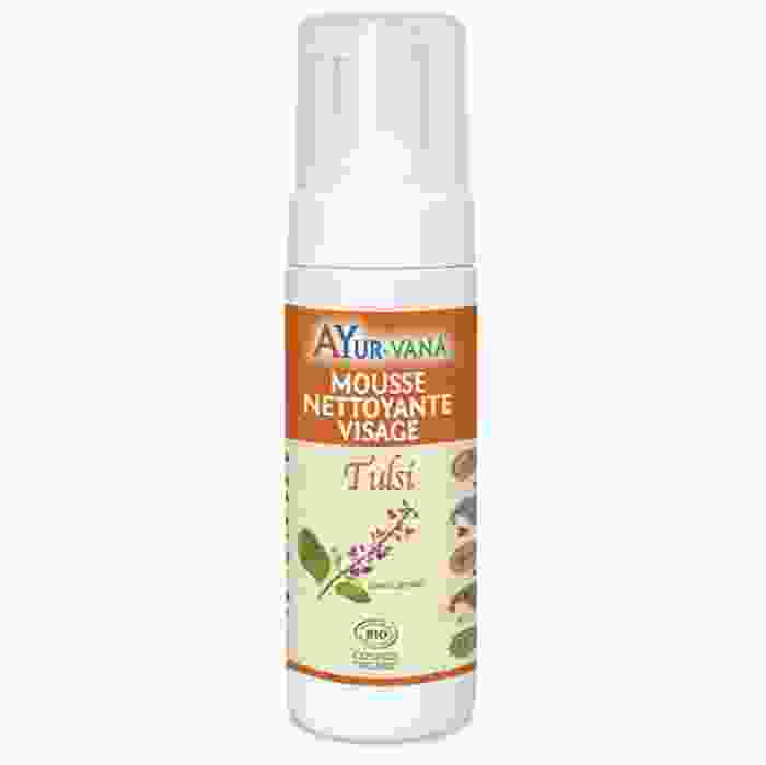 image de Mousse nettoyante au Tulsi certifiée bio - 150 ml
