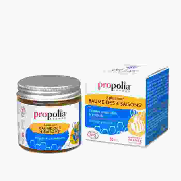 image de Baume des 4 Saisons Certifié Bio - 60 ml - Propolia