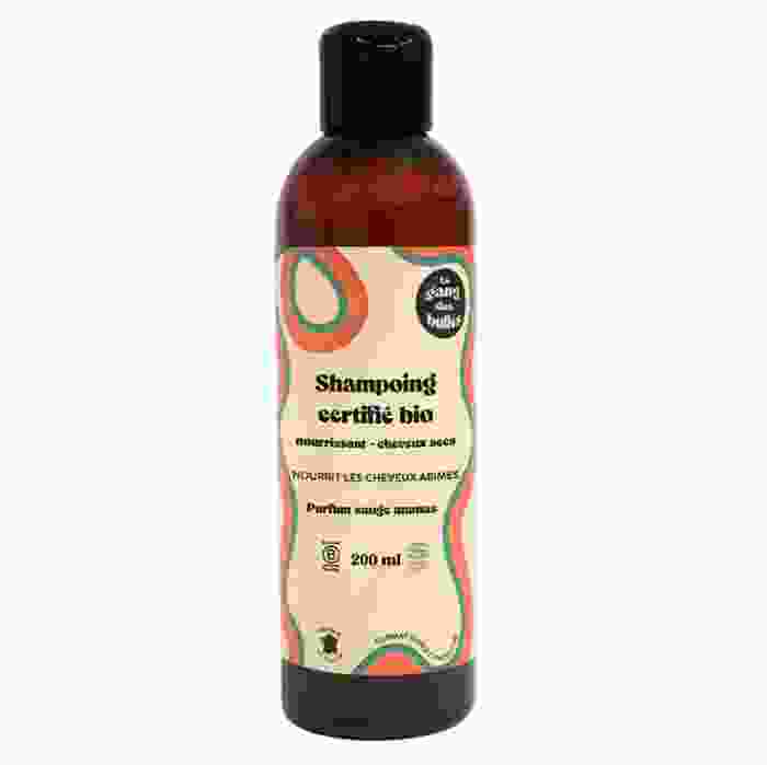 image de Shampoing bio cheveux secs certifié Bio - 200 ml - Le Gang des Bulles
