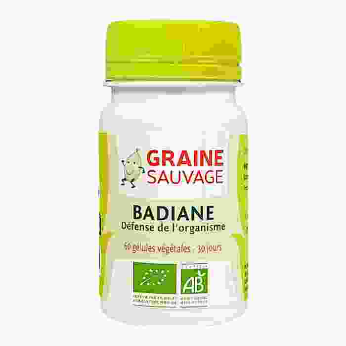 image de Badiane bio - 60 gélules - Graine Sauvage