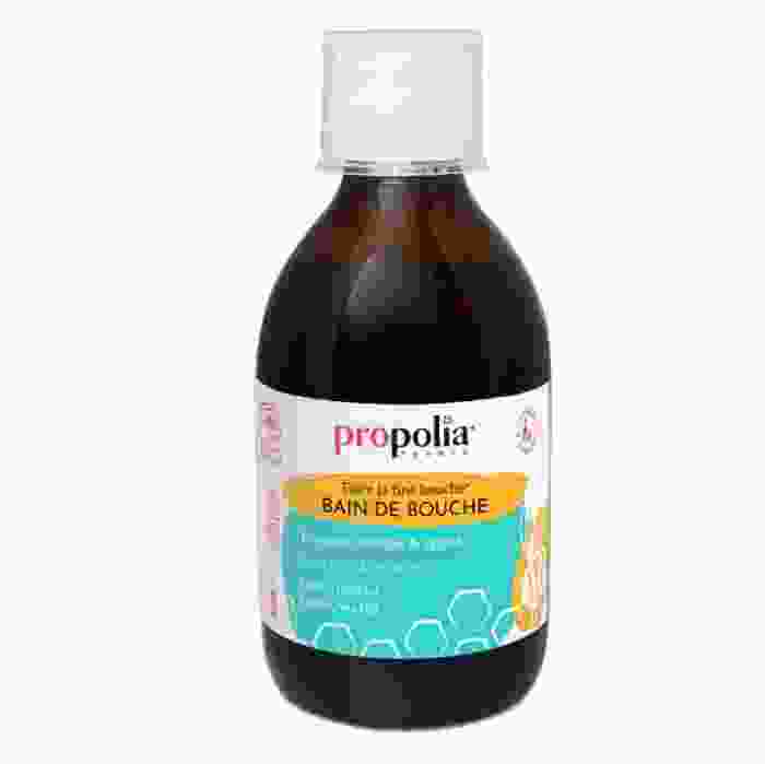 image de Bain de bouche certifié Bio Propolis & Menthe – 300 ml – Propolia