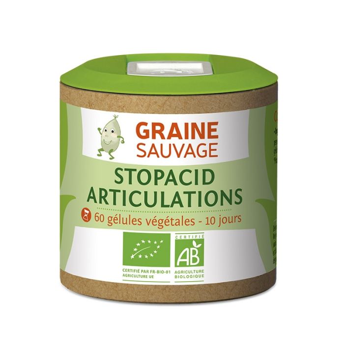 image de Stopacid Articulations bio - 60 gélules - Graine Sauvage