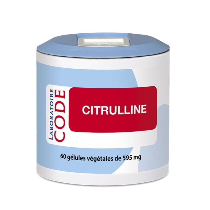 image de Citrulline - 60 gélules - Laboratoire Code