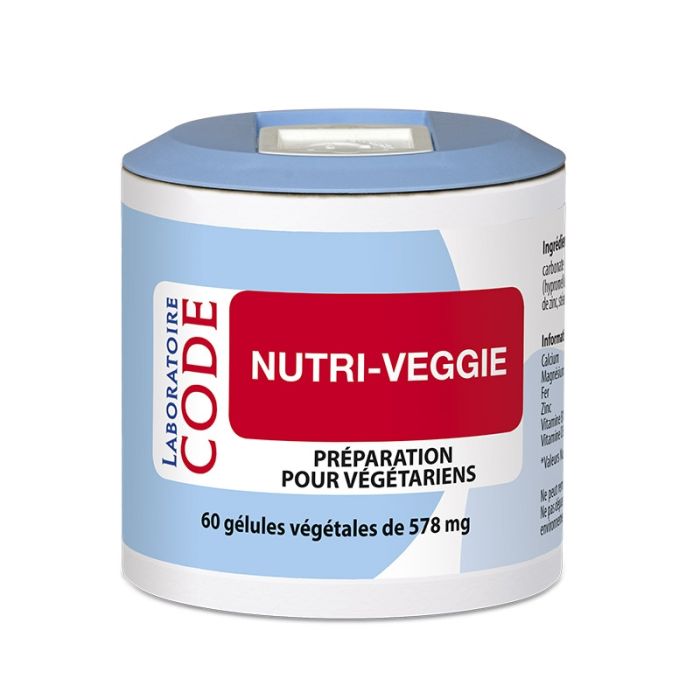 image de Nutri Veggie - 60 gélules - Laboratoire Code