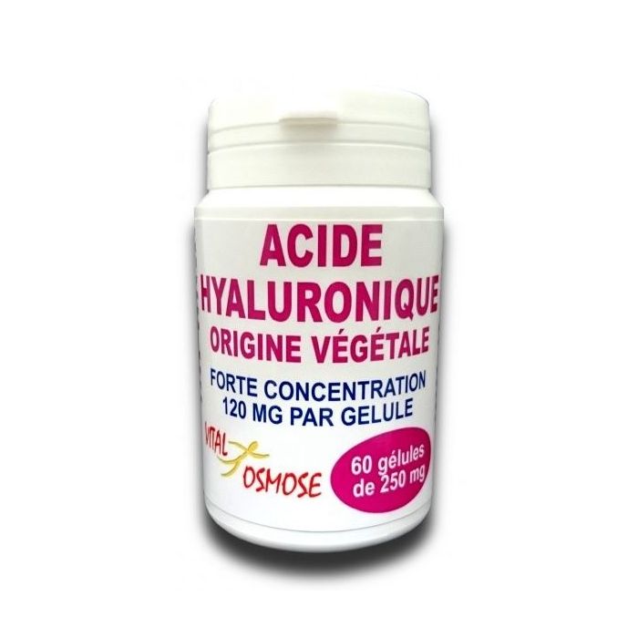 image de Acide Hyaluronique Forte – 60 gélules – Vital Osmose