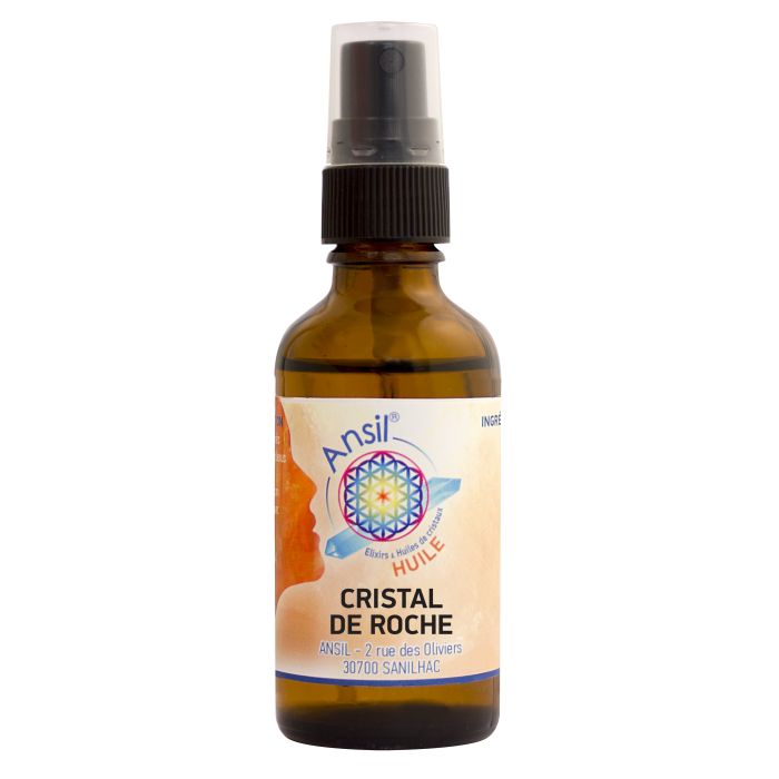 image de Cristal de roche (huile de cristal) - 50 ml - Ansil