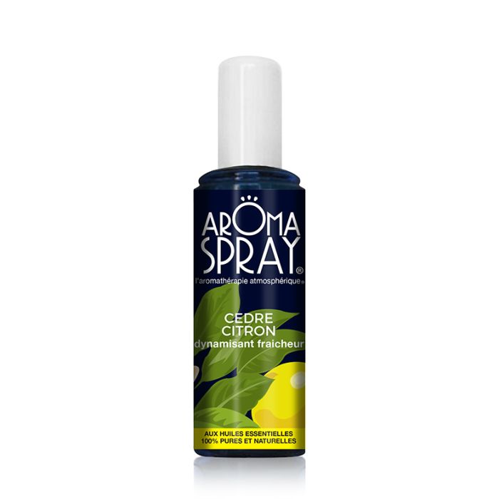 image de Spray d'ambiance Cèdre Citron - 100 ml- Aromaspray