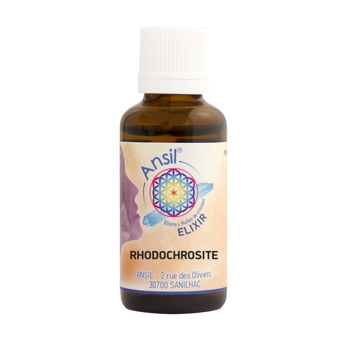 image de Rhodocrosite (élixir de Cristal) - 30 ml - Ansil