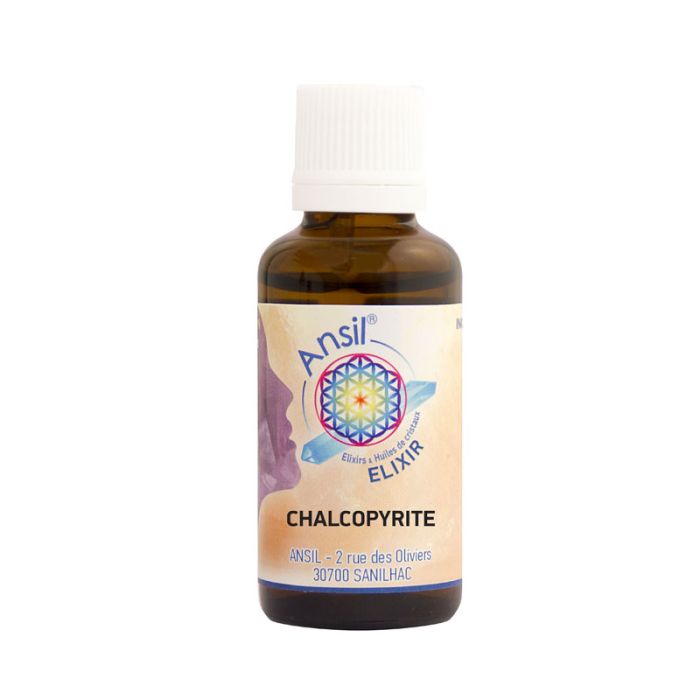 image de Chalcopyrite Elixir de cristal - 30 ml - Ansil