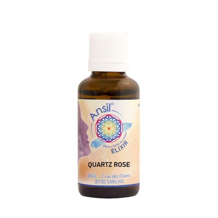 image de Quartz Rose Elixir de Cristal - 30 ml - Ansil