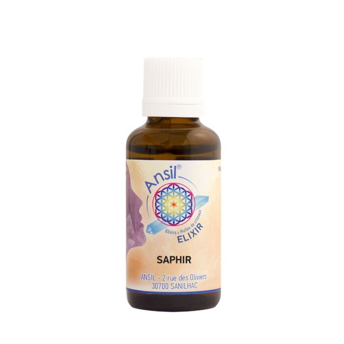 image de Saphir (Elixir de cristal) - 30 ml - Ansil
