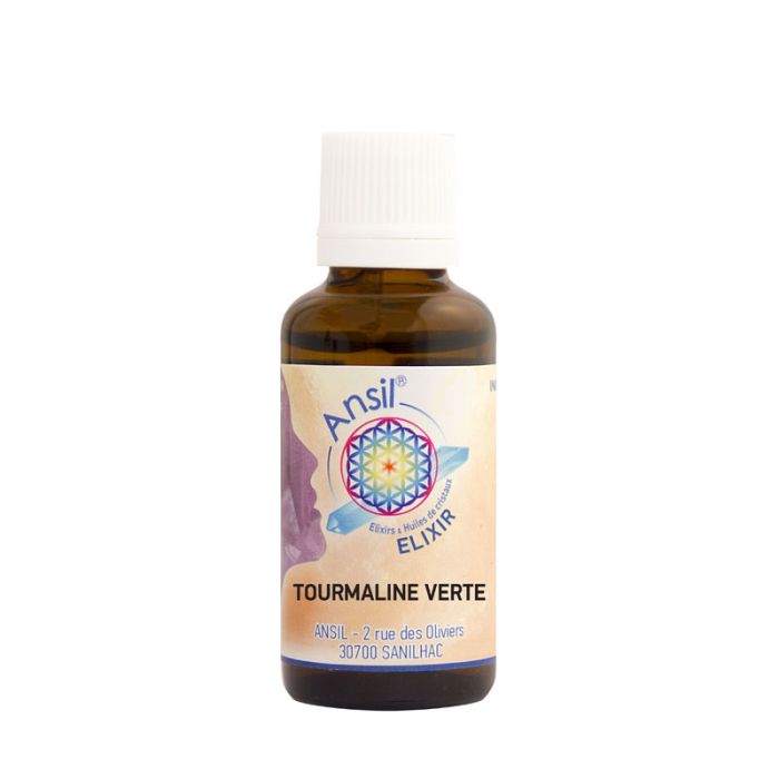 image de Tourmaline Verte (Elixir de cristal) - 30 ml - Ansil