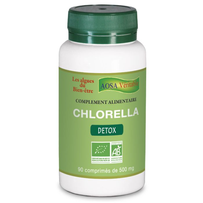 image de Chlorella bio - 90 comprimés - Aosa Véritable