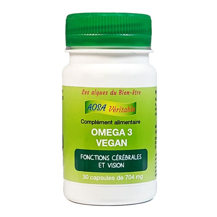 image de Omega 3 Vegan - 30 capsules - Aosa Véritable