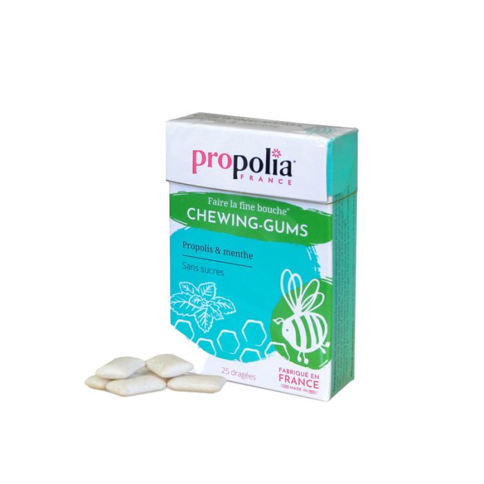 image de Chewing-gums Propolis & Menthe - 24 g - Propolia