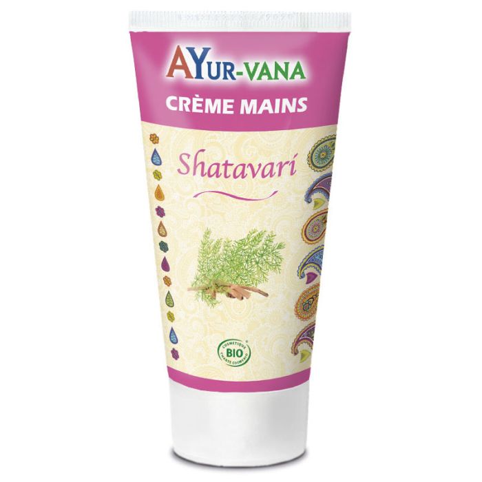 image de Crème mains au Shatavari certifiée bio - 75 ml
