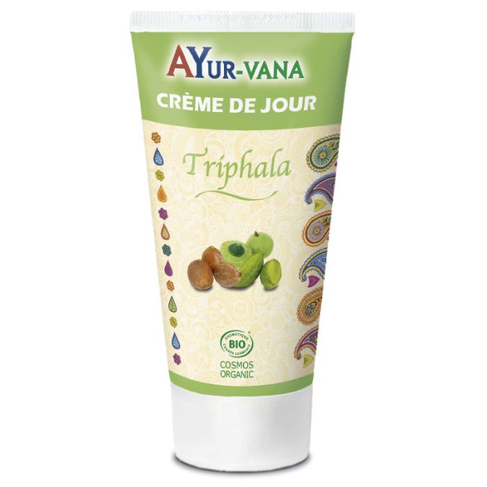 image de Crème de jour visage au Triphala certifiée bio - 75 ml