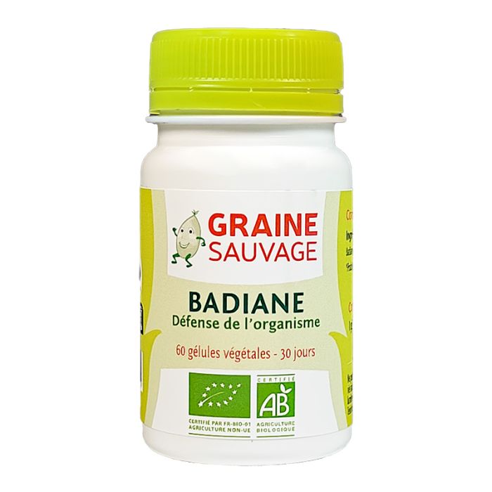 image de Badiane bio - 60 gélules - Graine Sauvage