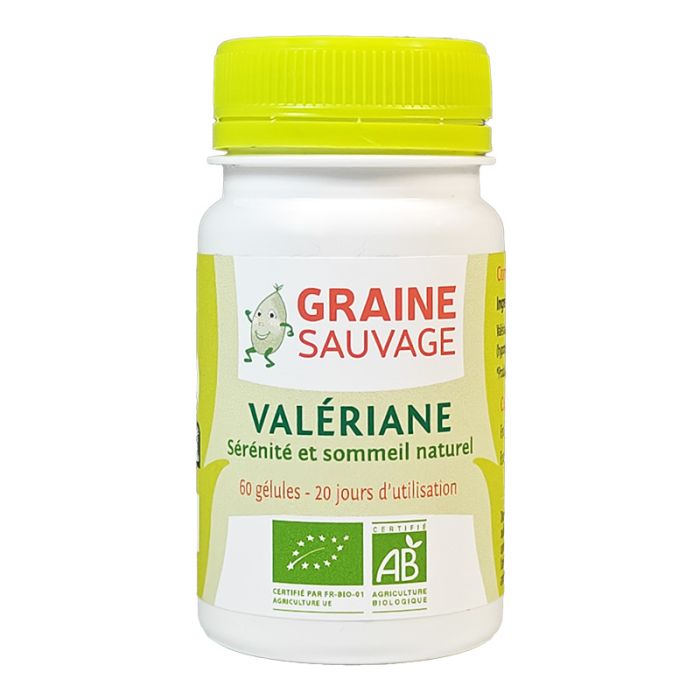 image de Valériane bio - 60 gélules - Graine Sauvage
