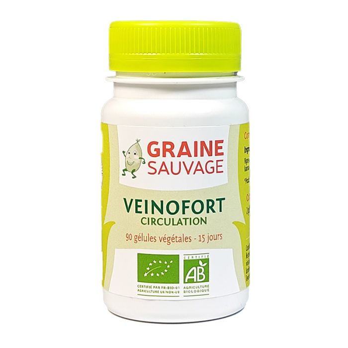 image de Veinofort bio - 90 gélules - Graine Sauvage