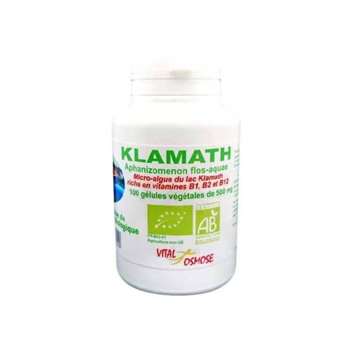 image de Klamath Biologique – 100 gélules – Vital Osmose