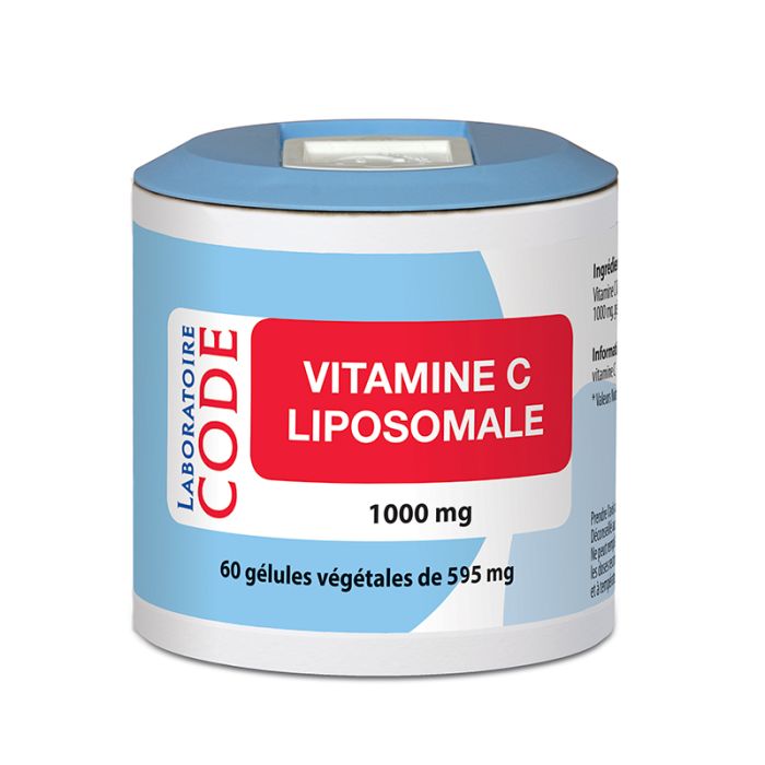 image de Vitamine C liposomale - 60 gélules - Laboratoire Code