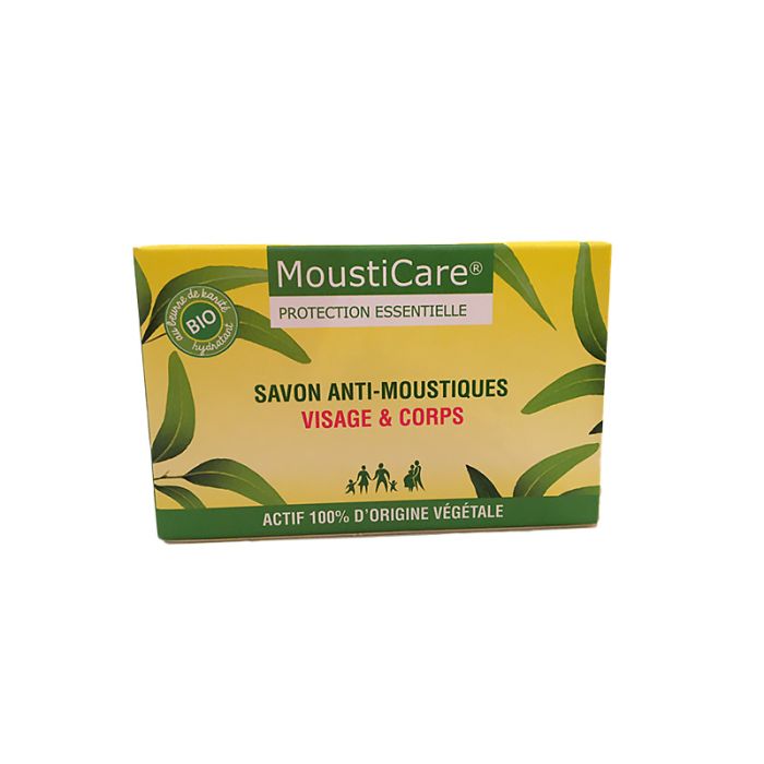 image de Pain de Savon bio Anti-Moustiques – 100 g – MoustiCare