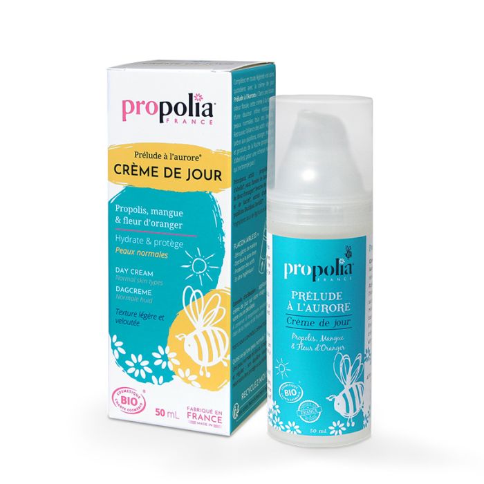 image de Crème de Jour Certifiée Bio - Peaux Normales - Propolia 50 ml