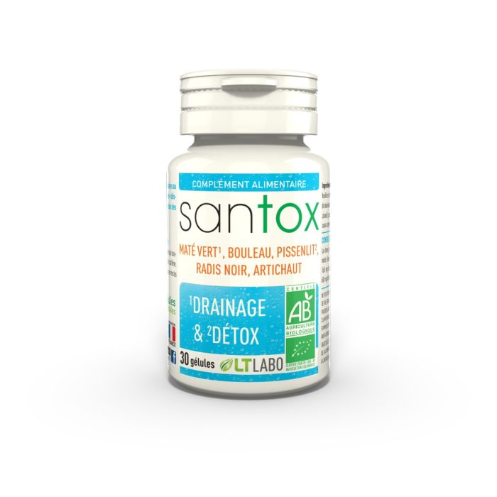 image de SANTOX Bio - 30 Gélules - LT Labo