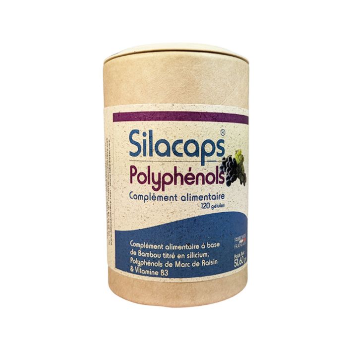 image de SILACAPS POLYPHENOLS – 120 gélules – Labo Santé Silice