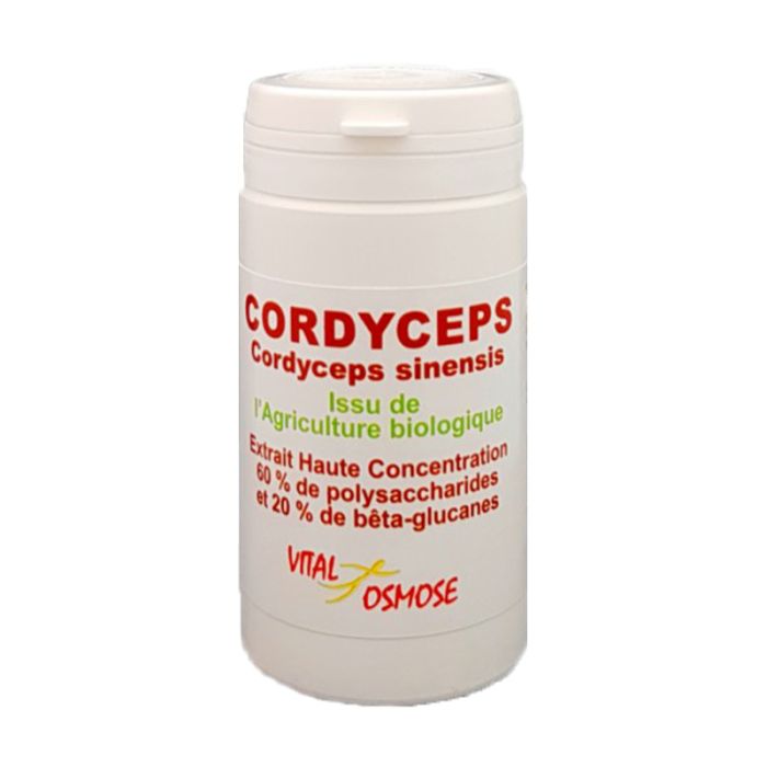 image de Cordyceps bio extrait 500mg - 60 gélules - Vital Osmose