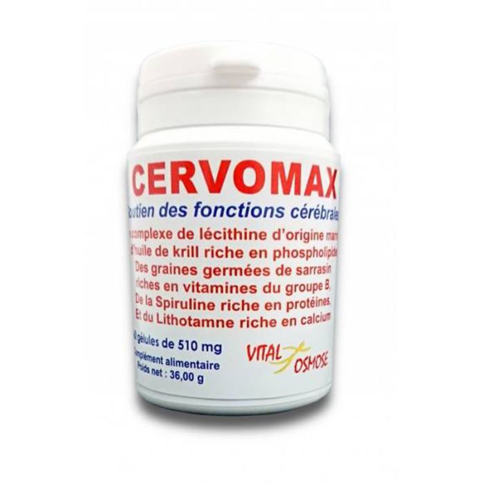 image de Cervomax - 60 gélules - Vital Osmose