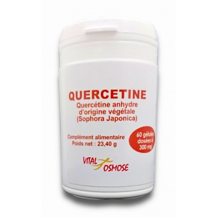 image de Quercétine anhydre végétale - 60 gélules - Vital Osmose