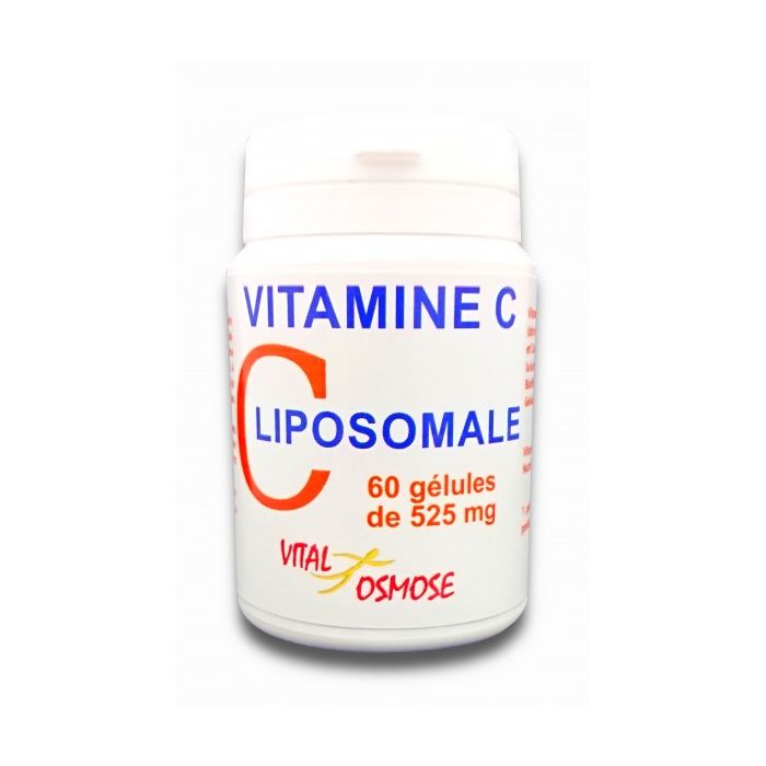 image de Vitamine C Liposomale 500 mg – 60 gélules – Vital Osmose